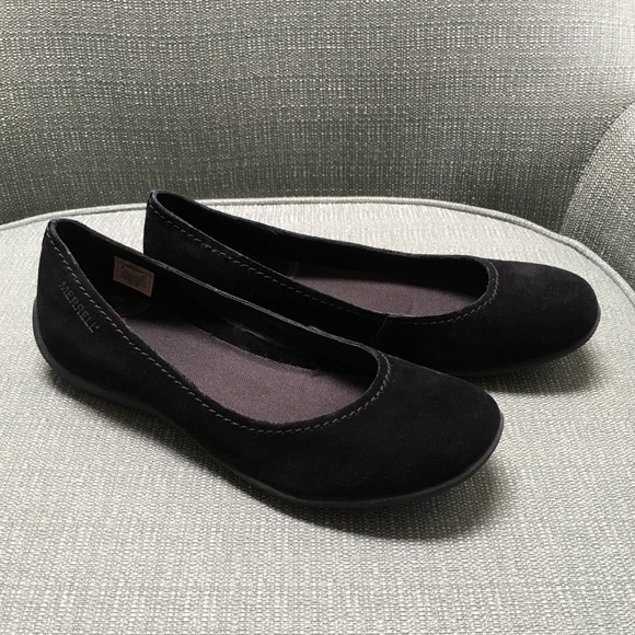 merrell black flats